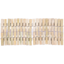 Pinces à linge en bambou