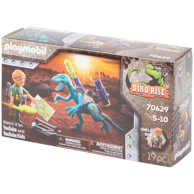Playmobil Dino Rise Strýček Rob: výzbroj do boje