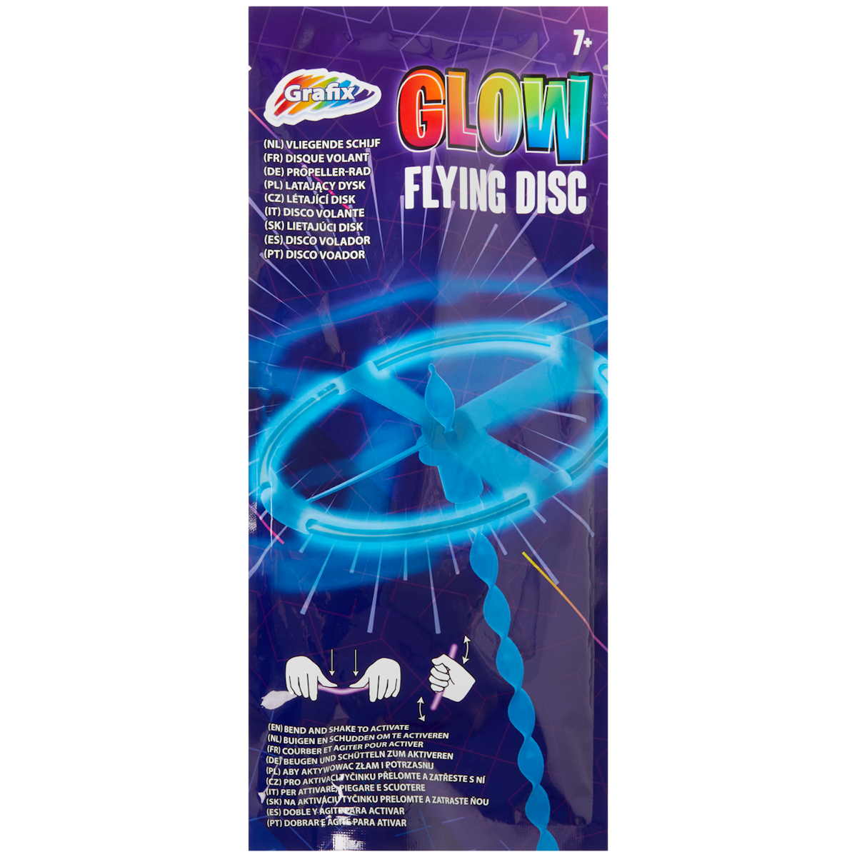 Grafix Glow-in-the-dark Flying Disc