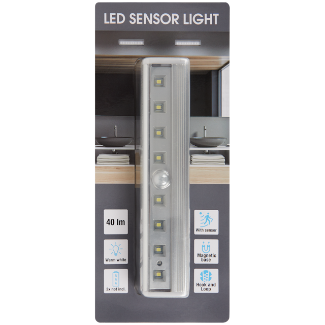 Luce LED con sensore
