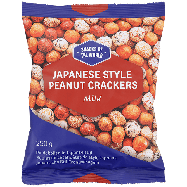 Kulki z orzeszkami w stylu japońskim Snacks of the World Mild
