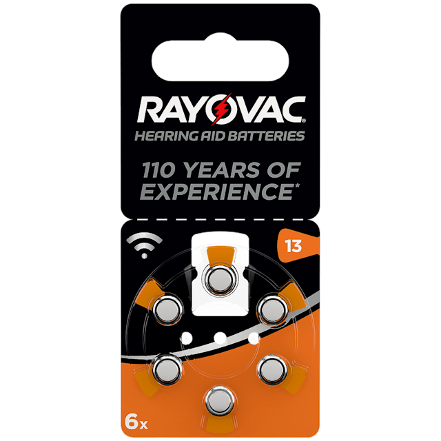 Baterie do naslouchadla Rayovac