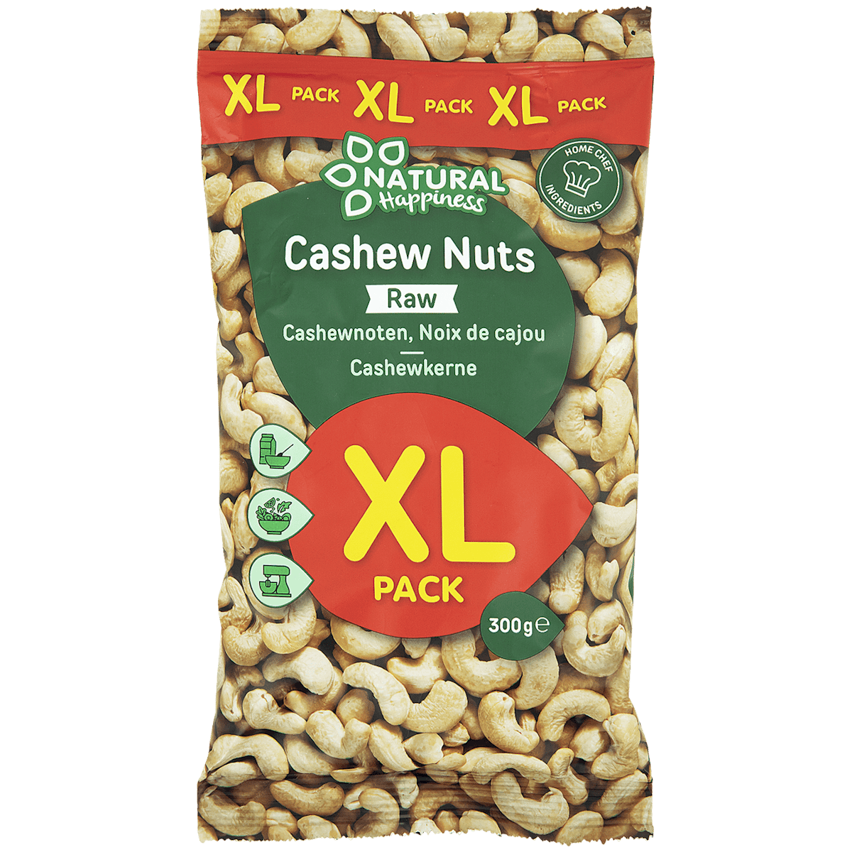 Natural Happiness cashewnoten XL-pack