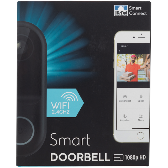 Dzwonek do drzwi z wideo podglądem LSC Smart Connect