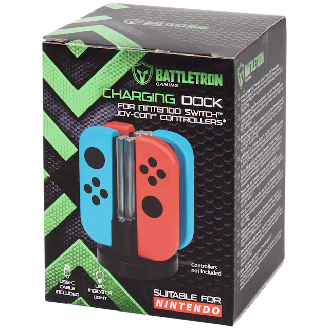 Nabíjačka joy-con Battletron Nintendo Switch