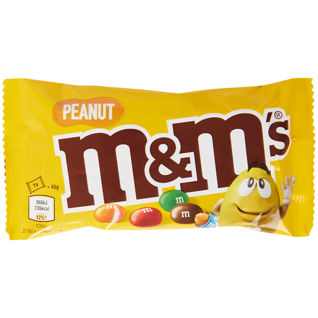 Bonbons chocolat M&M's Cacahuète