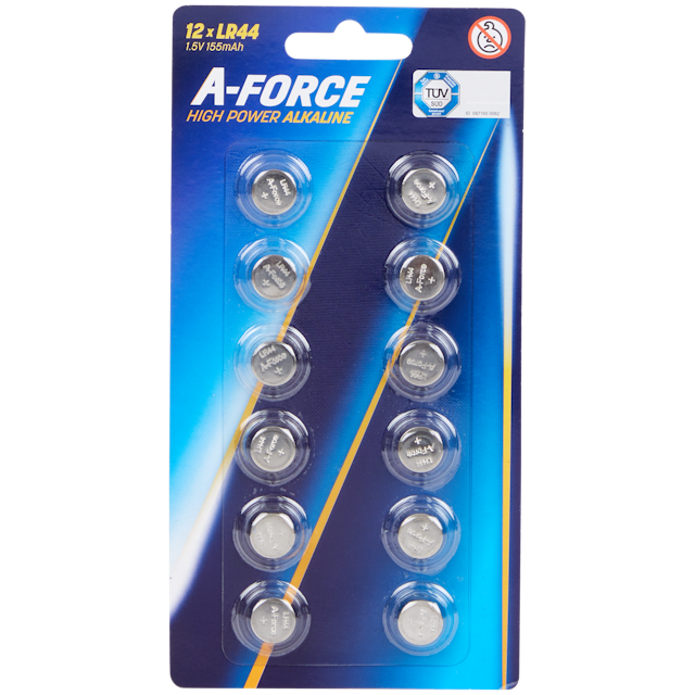 A-Force Knopfzellenbatterien