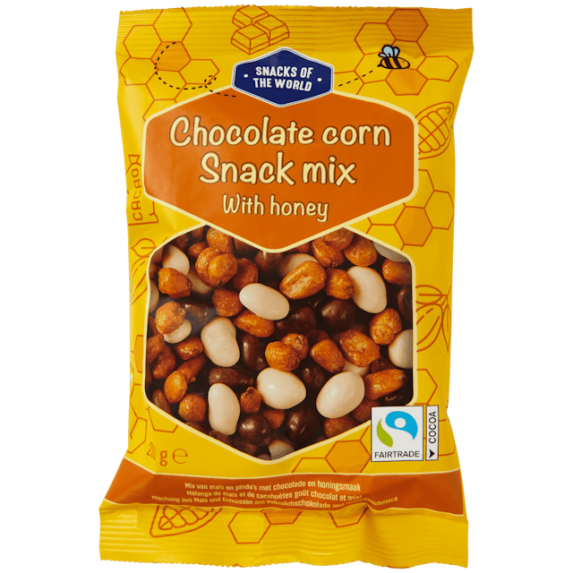 Snack mix Snacks of the World con miele