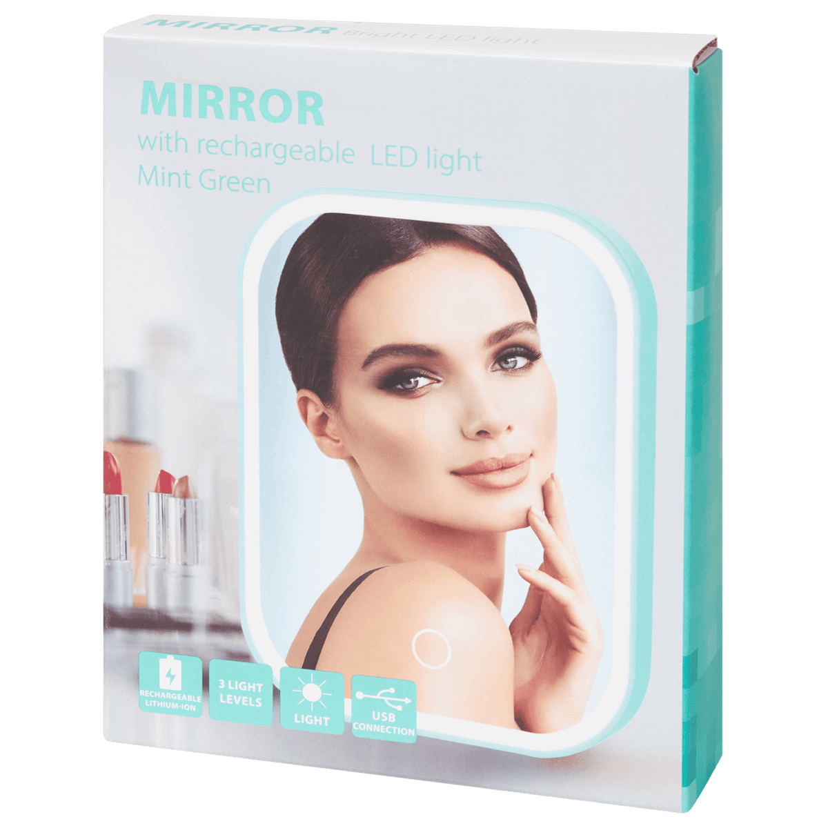 Make-up-Spiegel mit LED-Beleuchtung