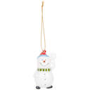 Bonhomme de neige à suspendre pour Noël 