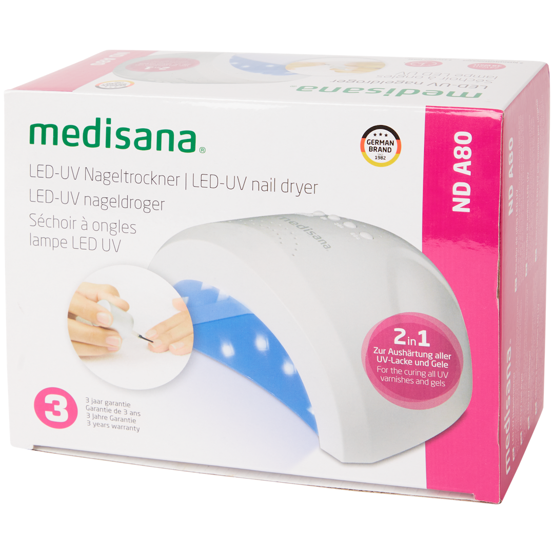 Lampe UV sèche-ongles à LED Medisana