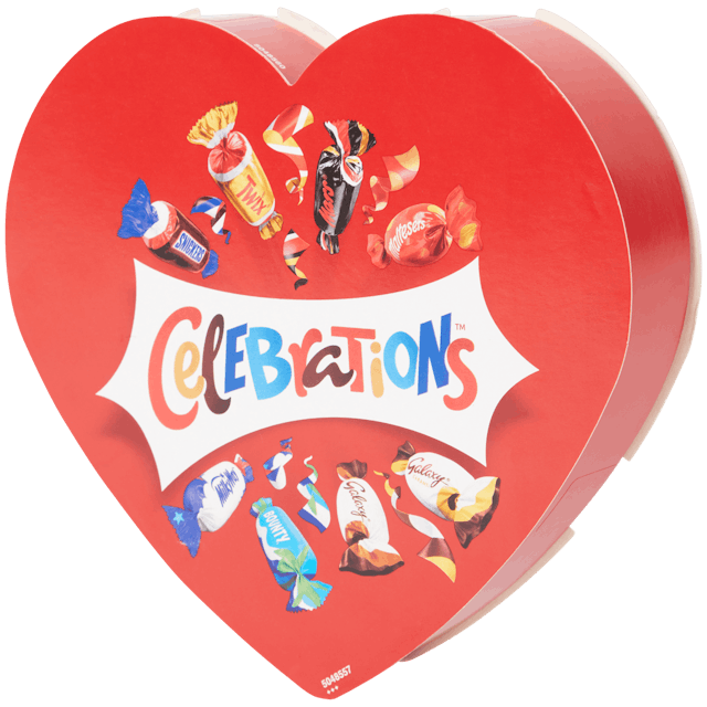 Emballage cadeau coeur Celebrations