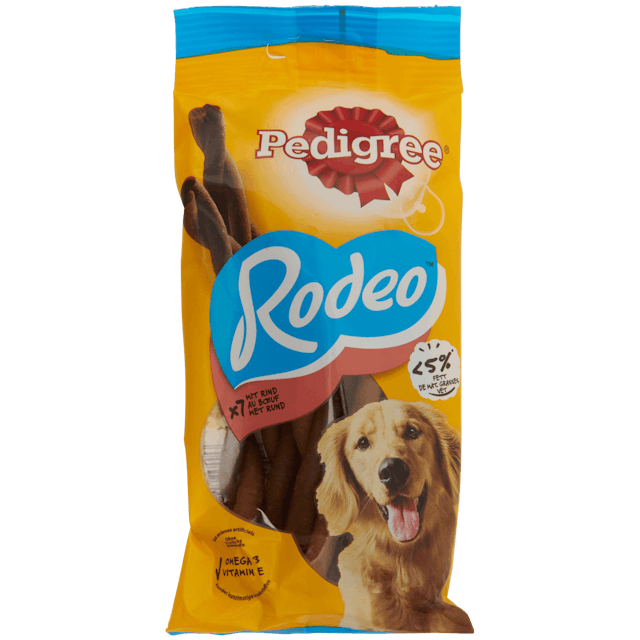 Aperitivos para perros Pedigree Rodeo Carne de vacuno