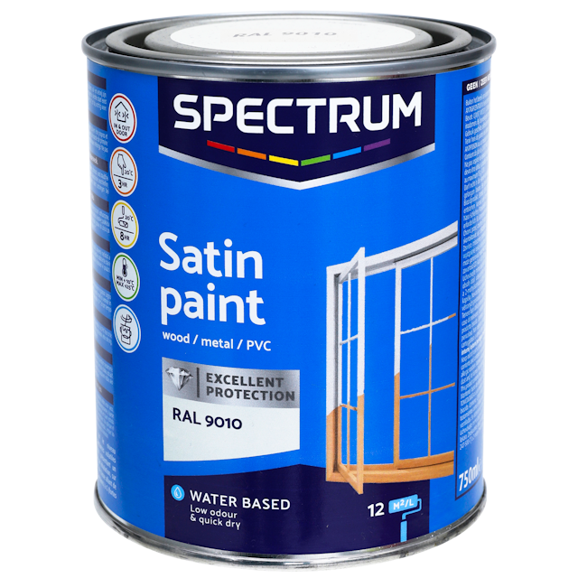 pintura acrílica de brillo sedoso Spectrum