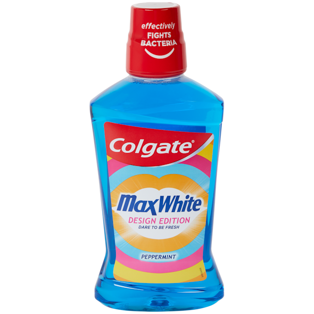 Ústna voda Colgate Max White Mäta