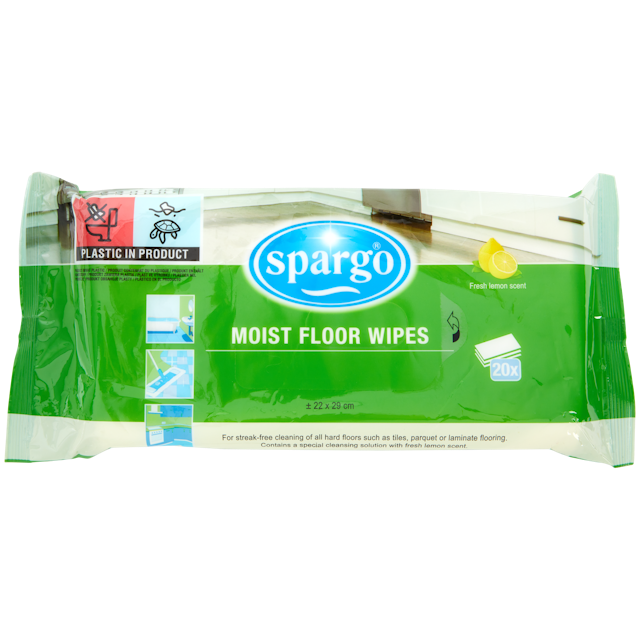 Salviette detergenti per pavimenti Spargo Limone
