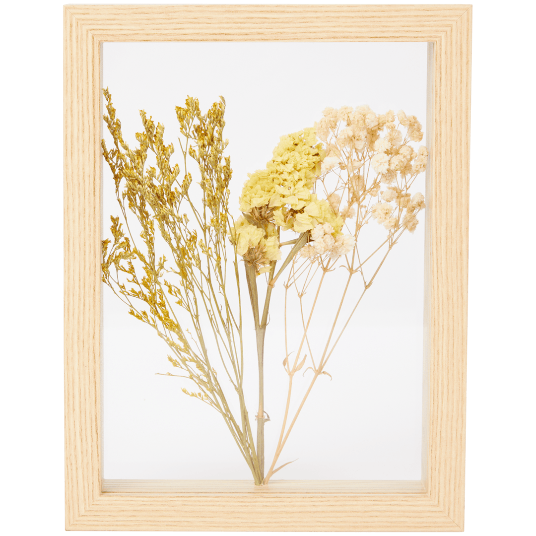 Marco de fotos con flores secas Home Accents