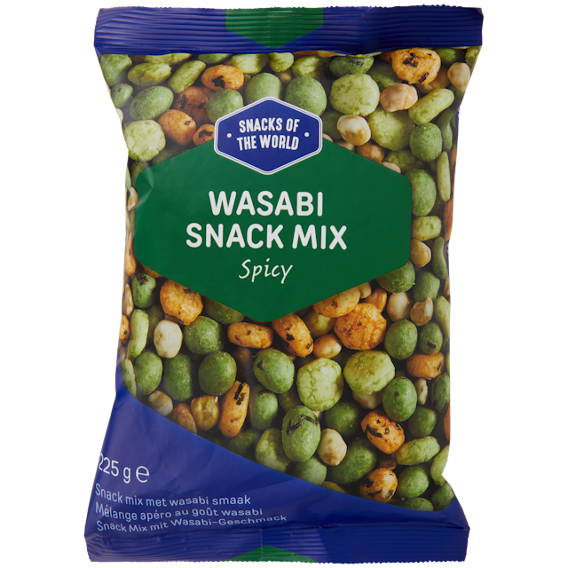 Mélange apéritif goût wasabi Snacks of the World