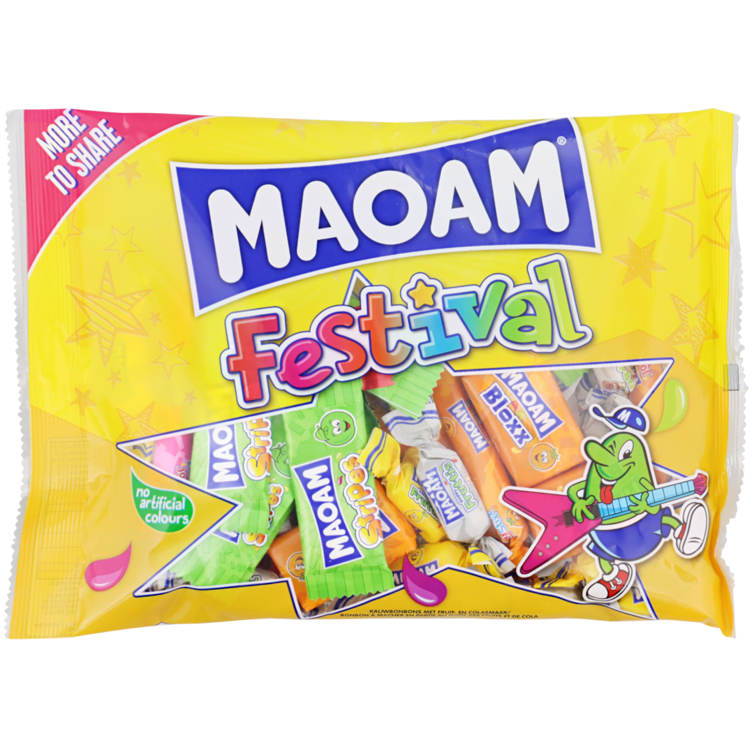 Paquete múltiple de golosinas MAOAM Festival