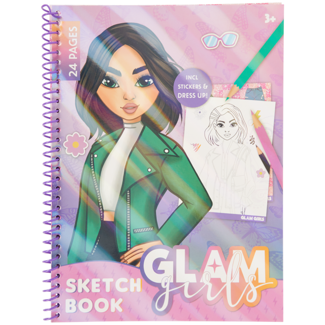 Cahier de dessins Craft Universe Glam Girls
