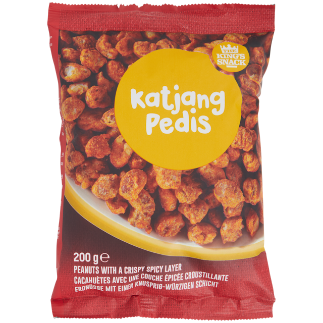 Arašídy Katjang Pedis The King's Snack