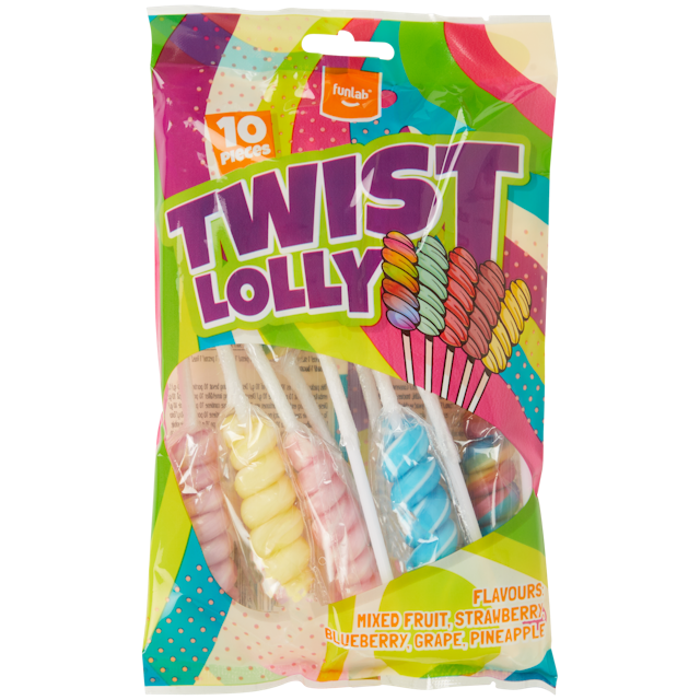 Funlab twist lolly's