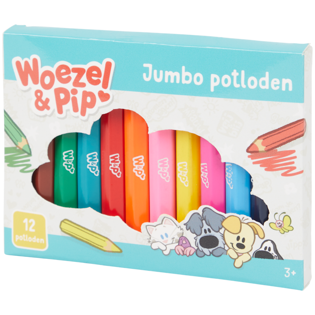 Woezel & Pip jumbo-potloden