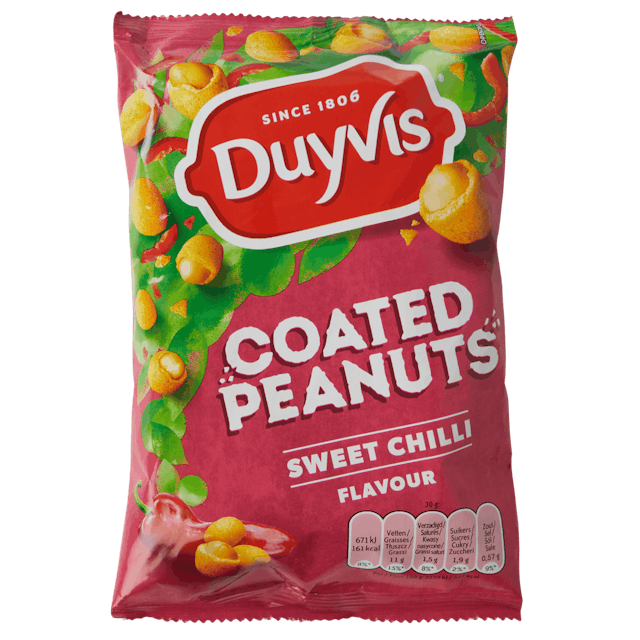 Cacahuètes enrobées Duyvis Sweet Chilli