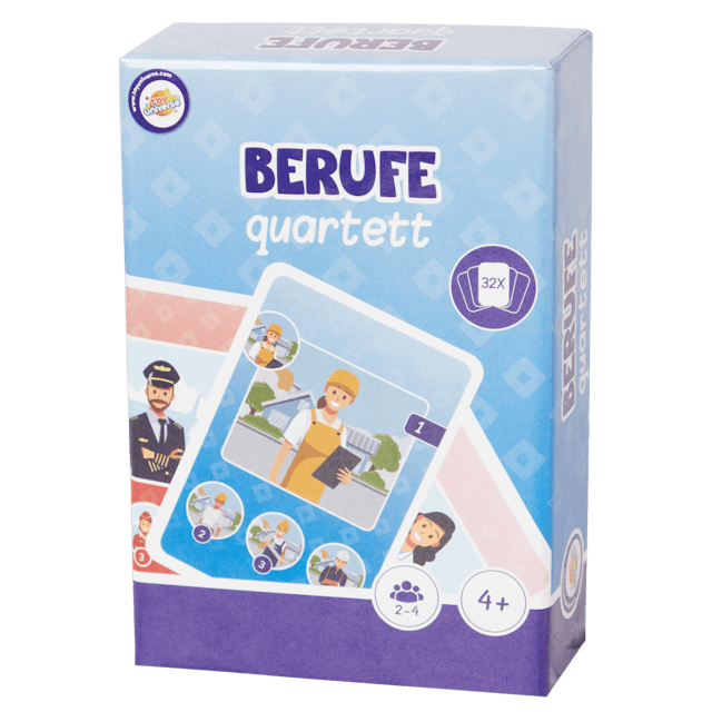 Quartett-Kartenspiel