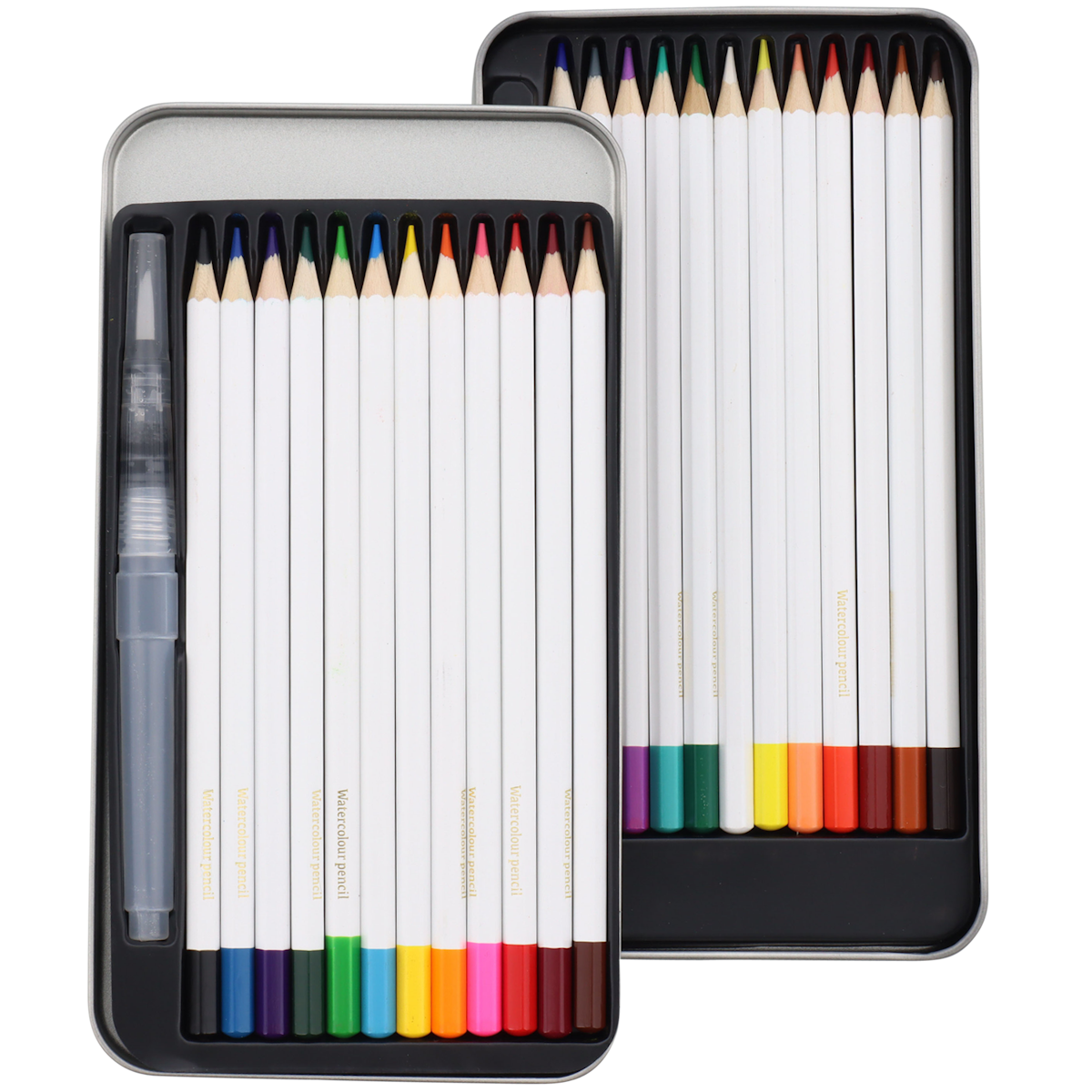 Crayons aquarelle en boîte