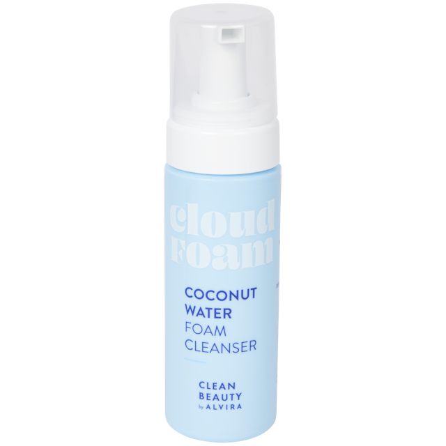 Mousse detergente viso con acqua di cocco Alvira Clean Beauty
