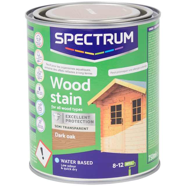 Barniz para madera semitransparente Spectrum