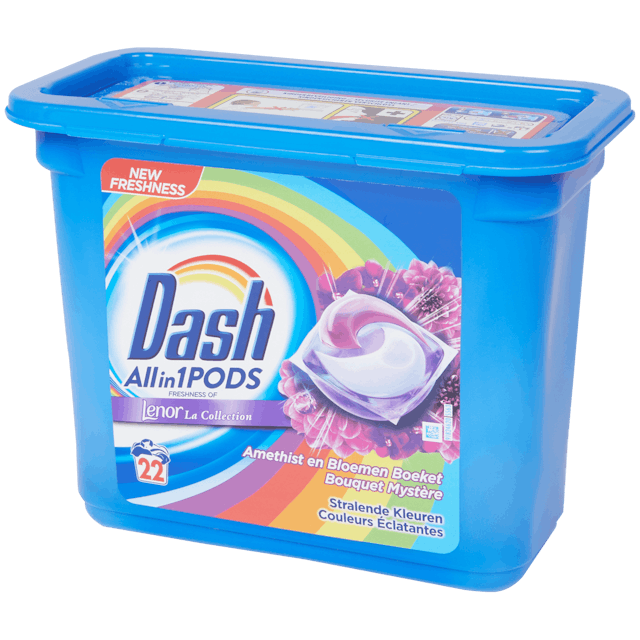 Dash All-in-1 pods Stralende kleuren