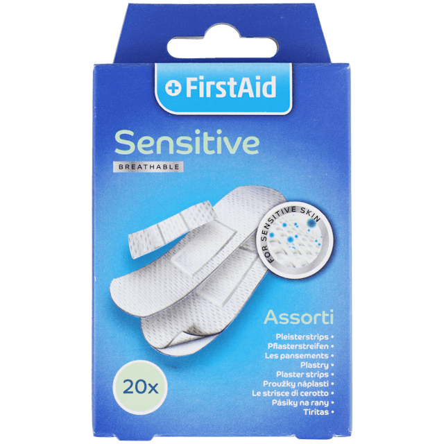 Pansements First Aid Sensitive