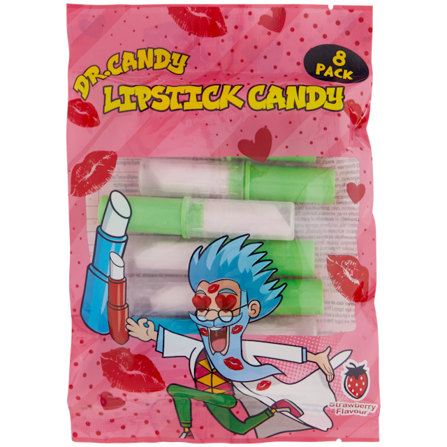 Bonbons rouge à lèvres ou sifflet Dr. Candy