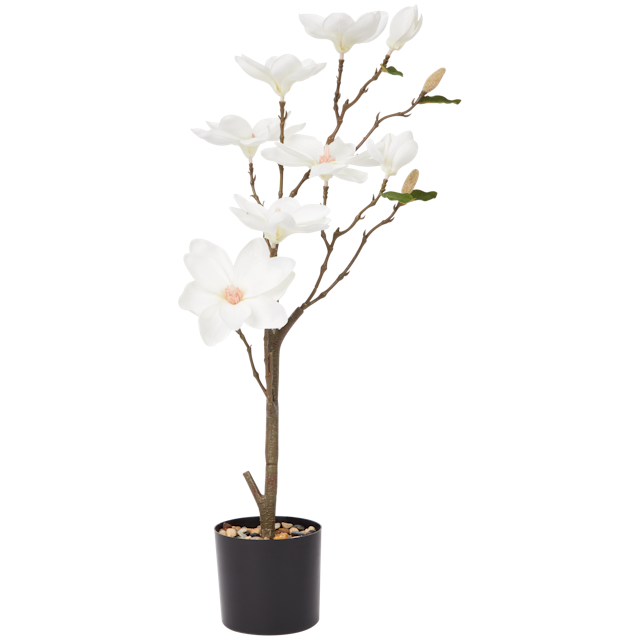 Magnolia artificiel en pot