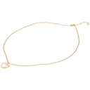 Oceľový náhrdelník s kryštálmi Swarovski