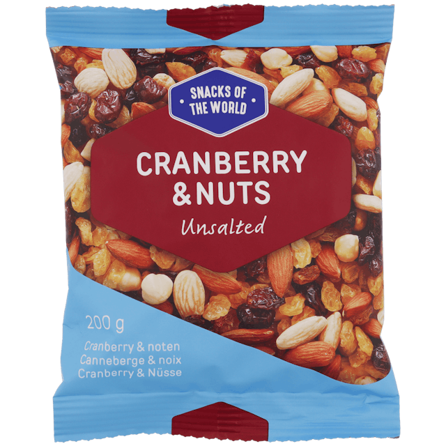 Snacks of the World Cranberry & Nüsse