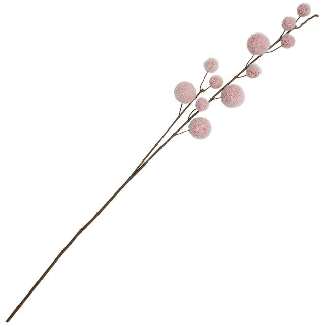 Branche artificielle avec boules 