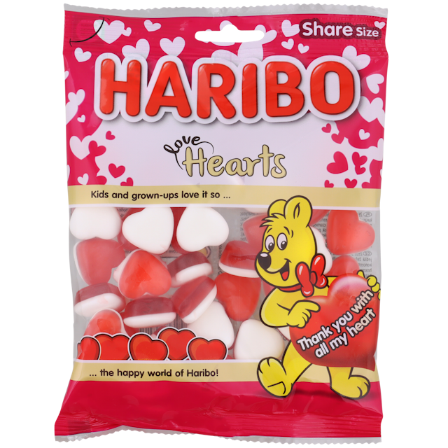 Love Hearts Haribo