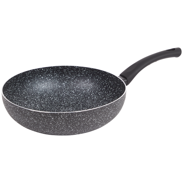 Granitowa patelnia wok