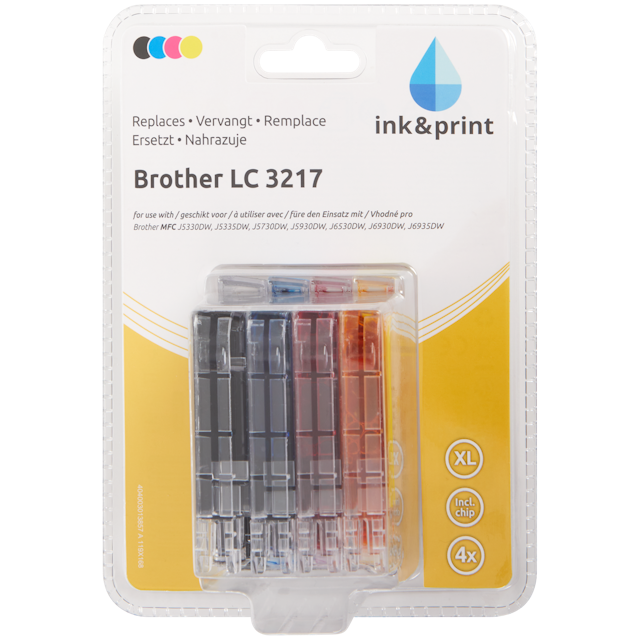 Cartouches d'encre Ink & Print Brother LC 3217