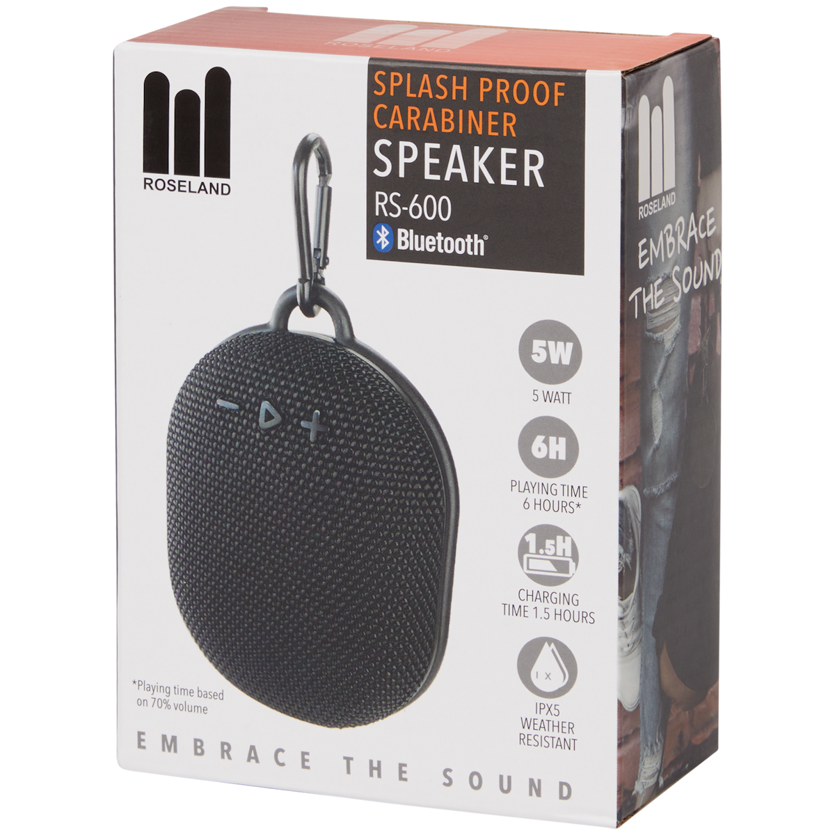 Roseland splashproof speaker