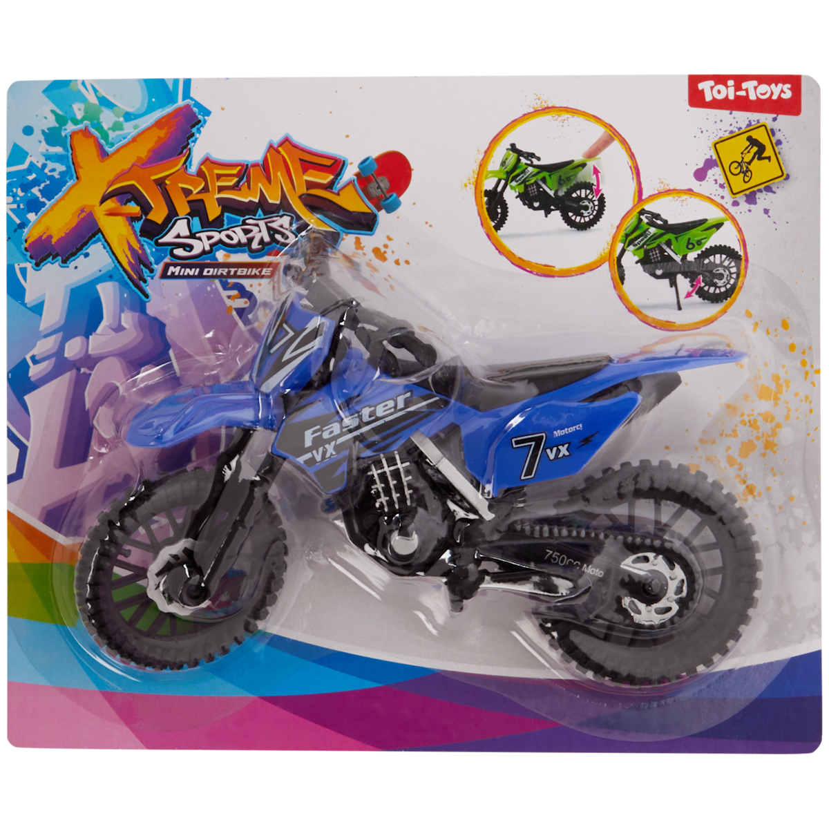 Moto de motocross de juguete