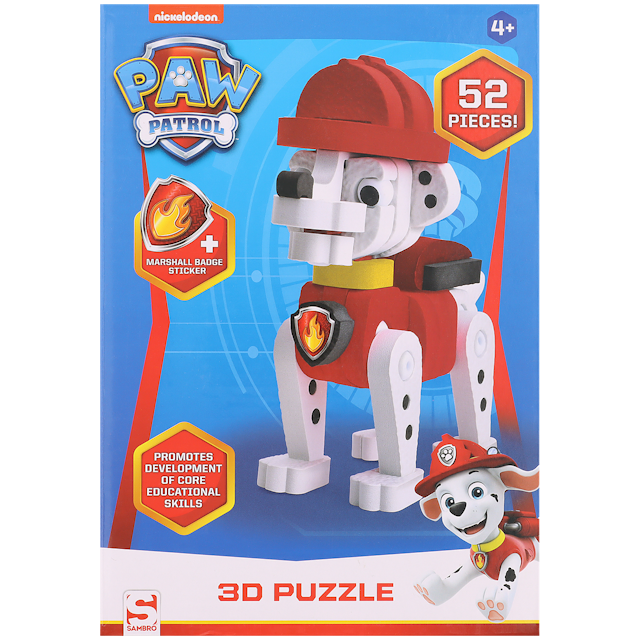 Puzzle 3D in schiuma Paw Patrol