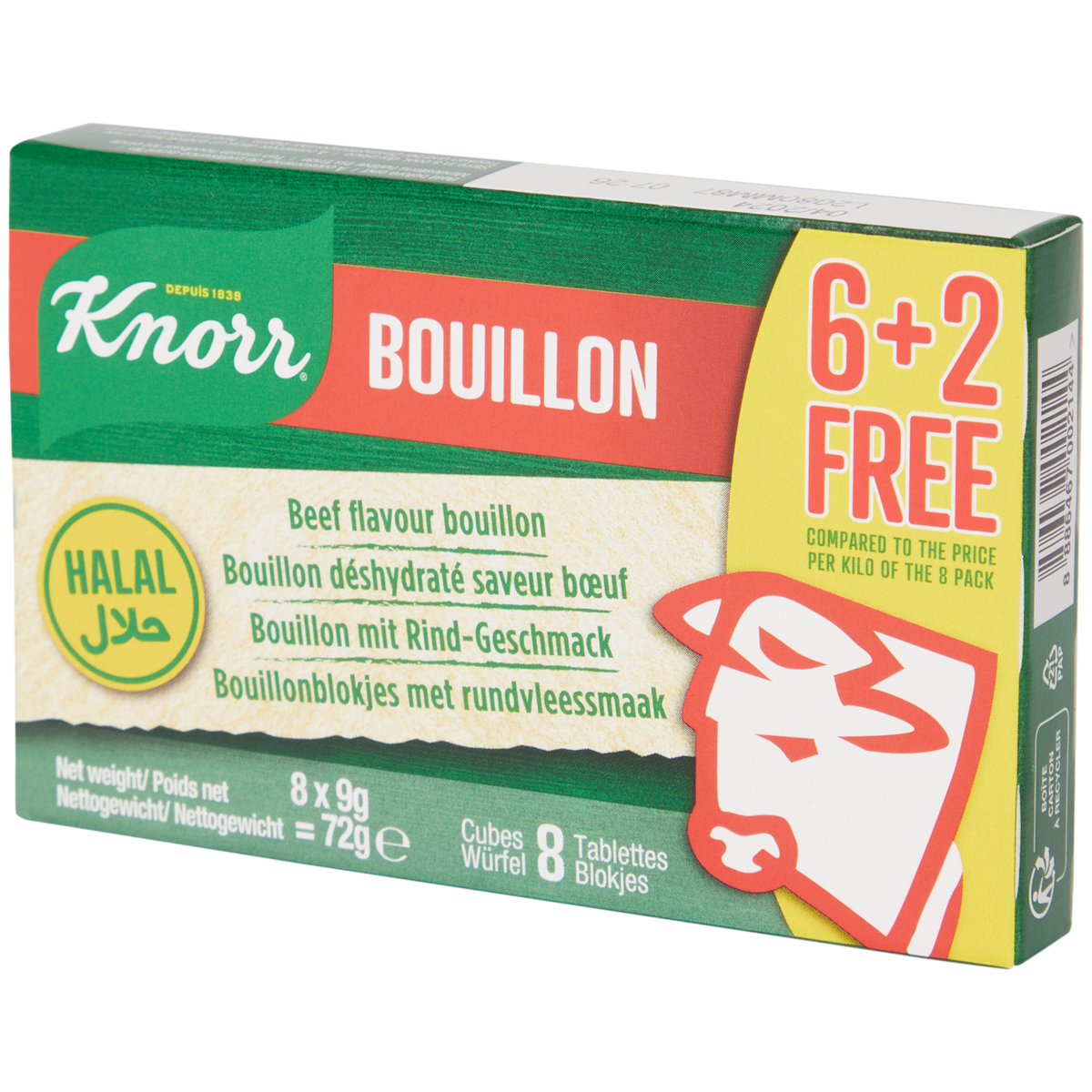 Knorr bouillonblokjes 