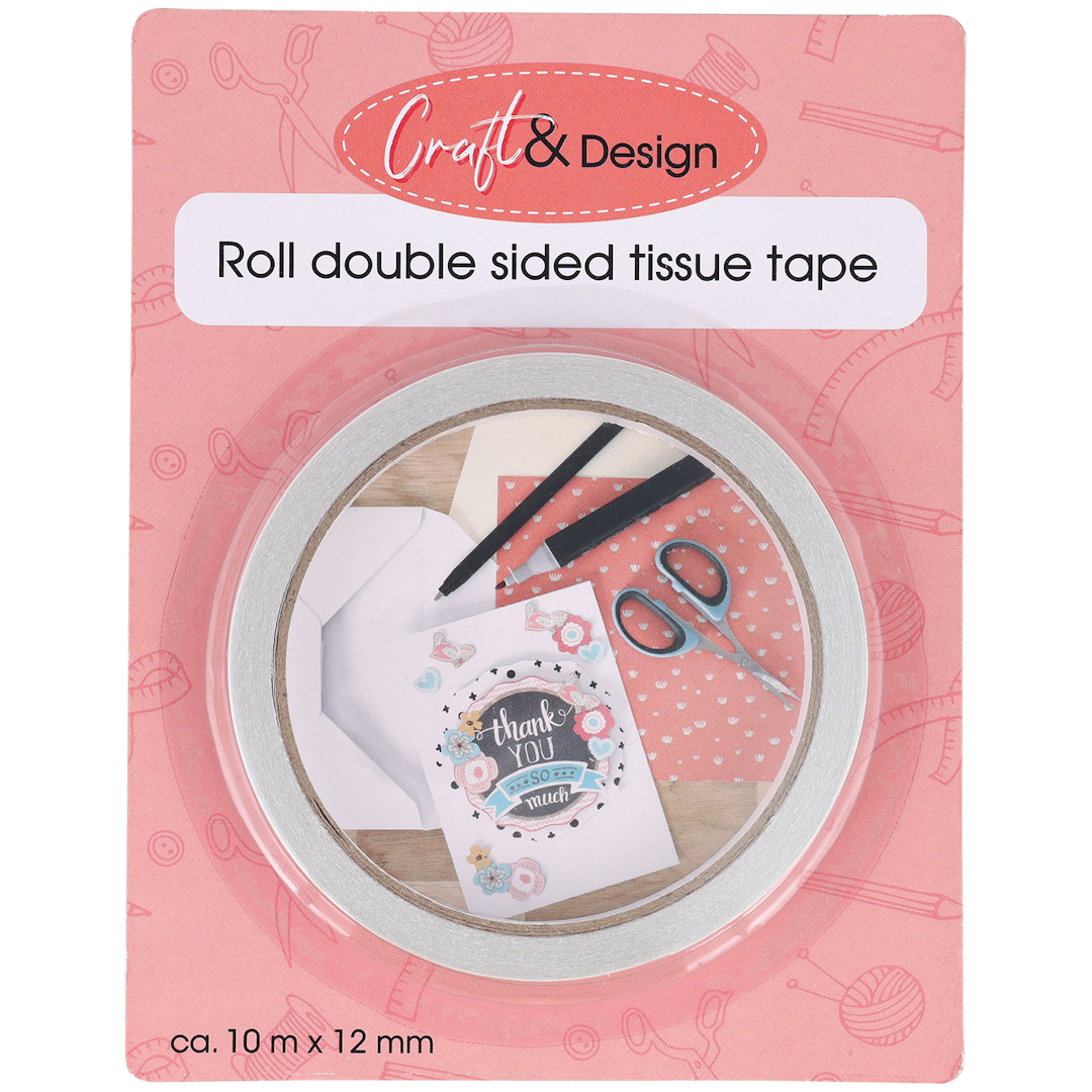 Craft & Design dubbelzijdig tissuetape