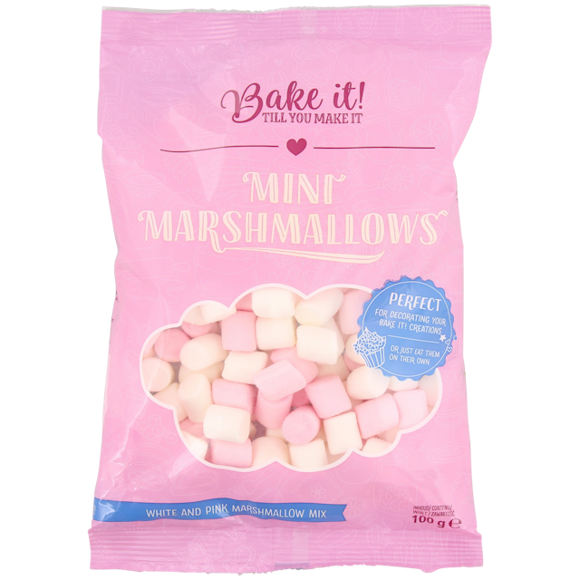 Mini marshmallows Bake it!