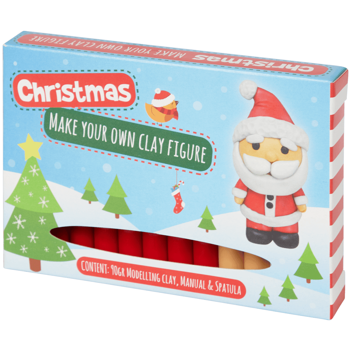 Créez votre figurine en argile Noël