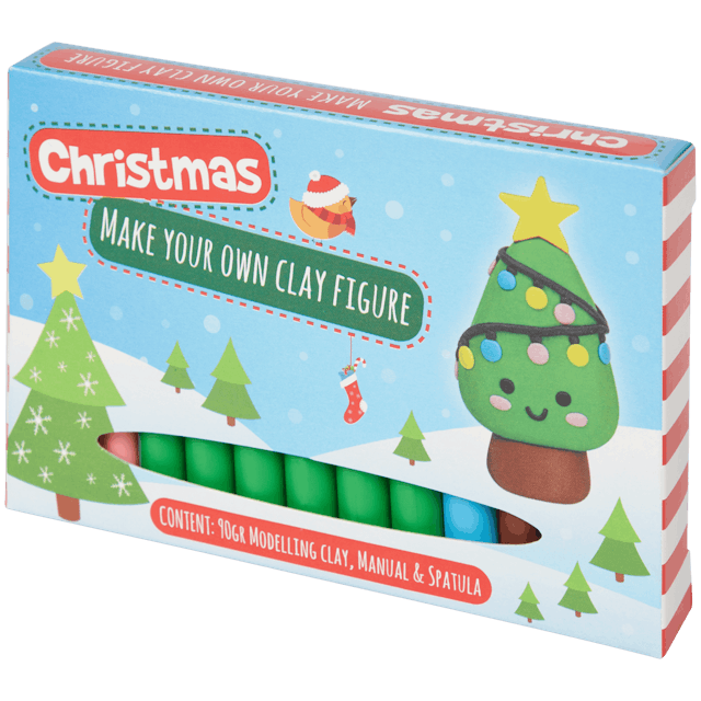 Créez votre figurine en argile Noël